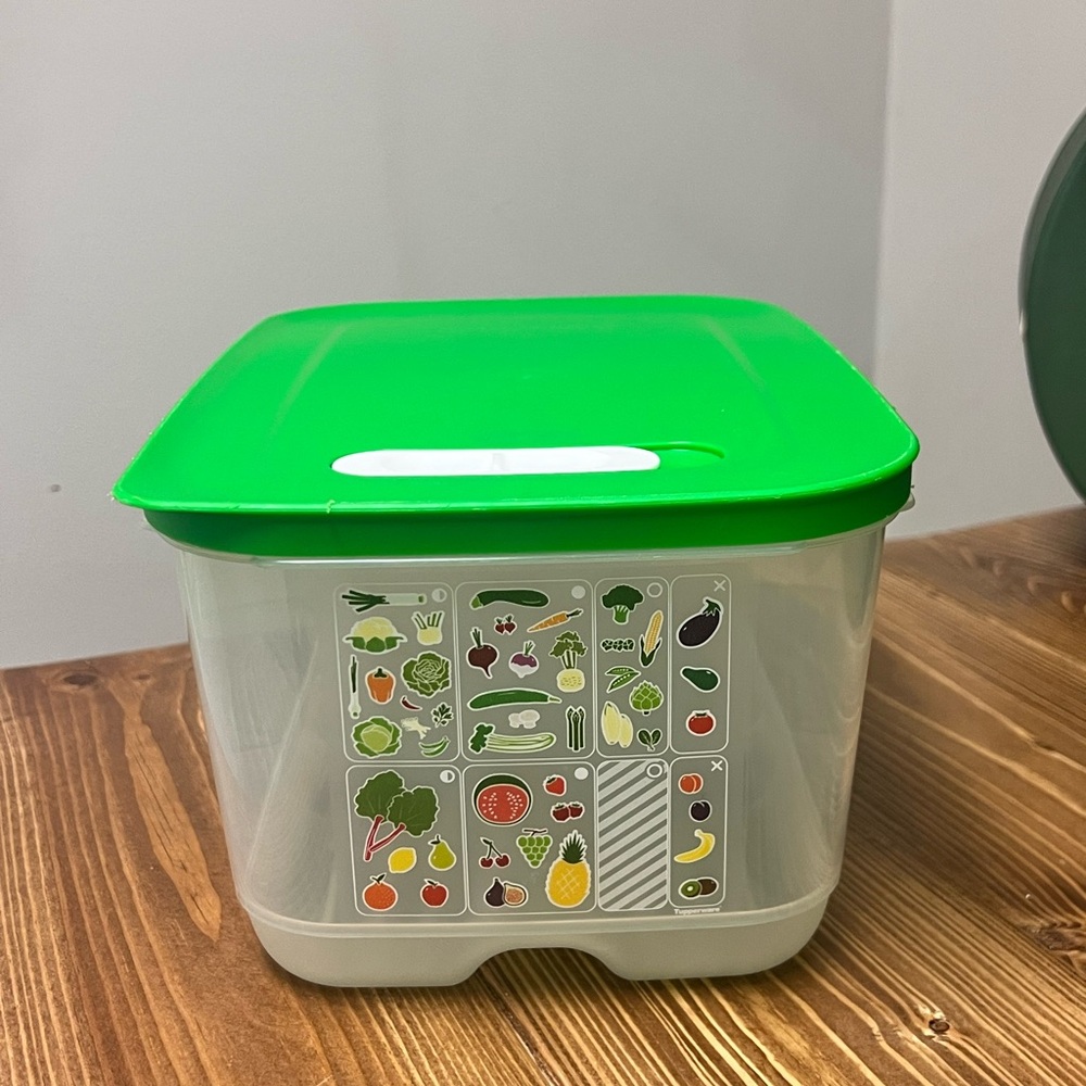 Tupperware Green Food Storage Box